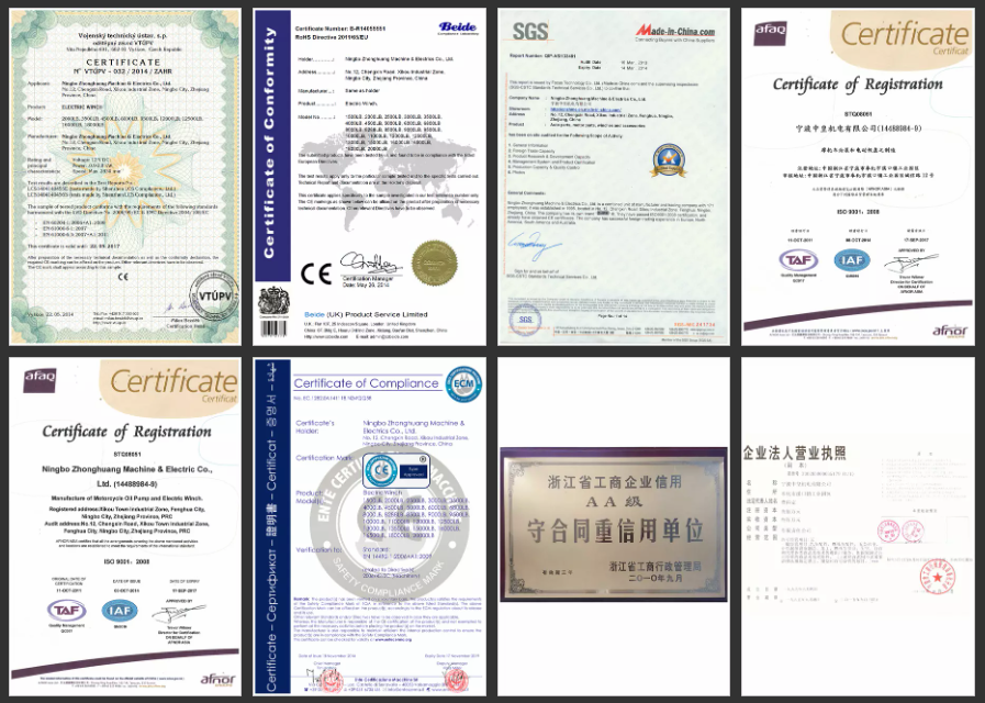 Certificate of Reliable Manufacturer