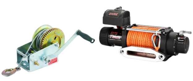 Manual winch vs electric winch, which one should You choose?
